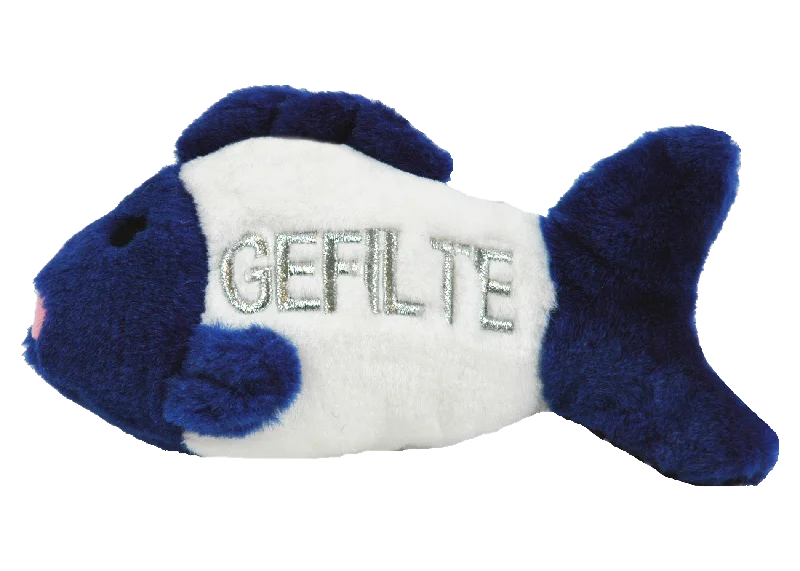 Multipet Hanukkah Gefilte Fish Plush Holiday Dog Toy