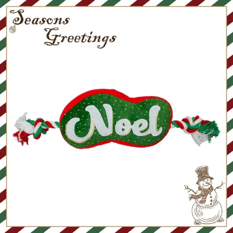 Noel The Rope Tugger  - Christmas Dog Toy