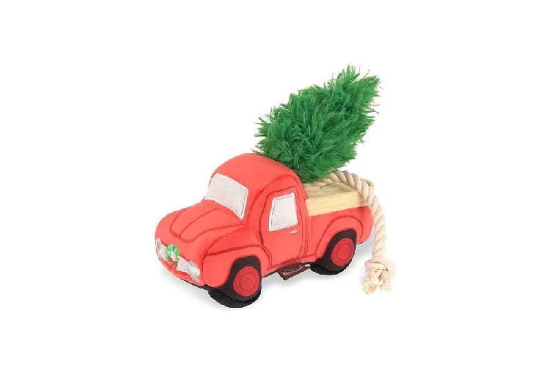 P.L.A.Y. Holiday Hauler Plush & Rope Holiday Dog Toy