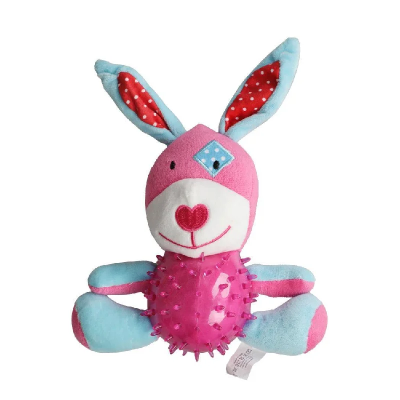 PaWz Pink Bunny Dog Toy