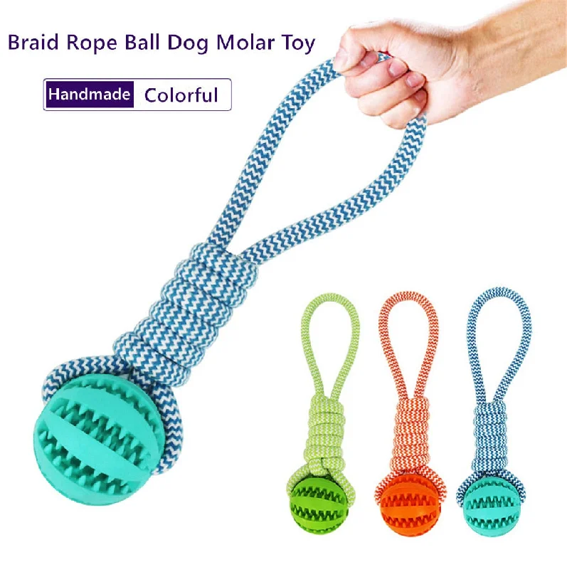 Pet Braid Rope Ball toy