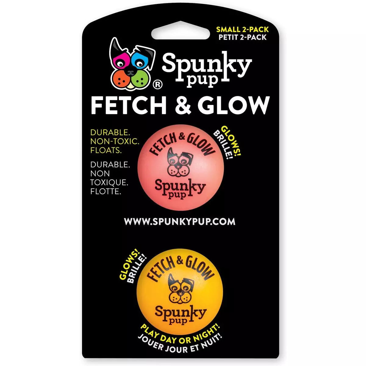 Spunky Pup Fetch and Glow Ball