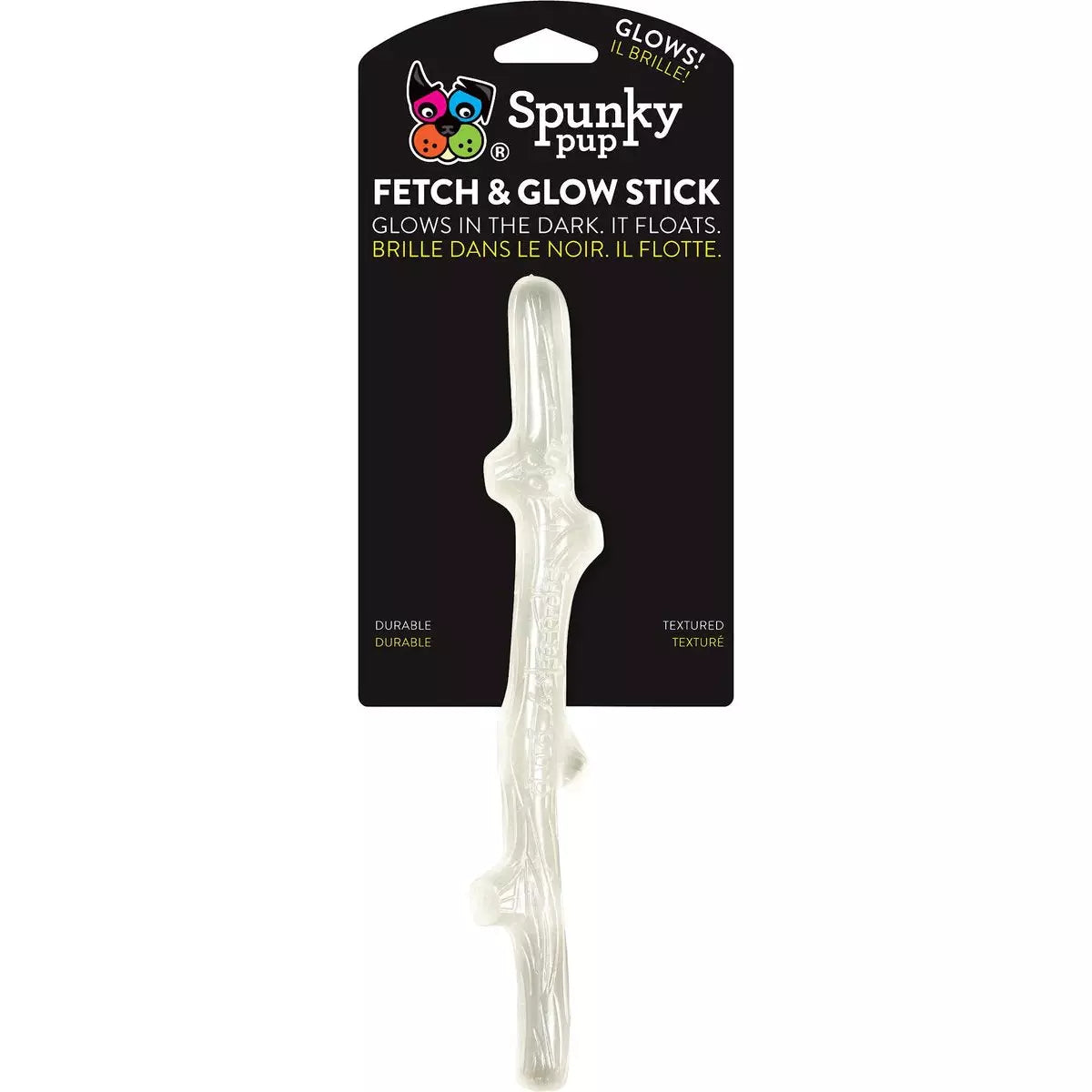 Spunky Pup Glow Stick Dog Toy