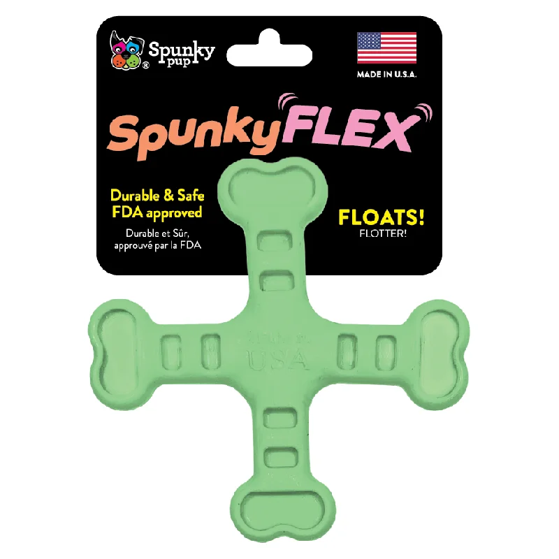 Spunky Pup SpunkyFlex Crossbones Toy