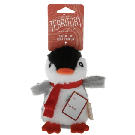 Territory Penguin Plush Holiday Dog Toy