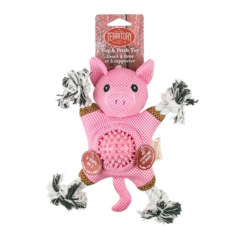 Territory PIGGY 2-IN-1 DOG TOY