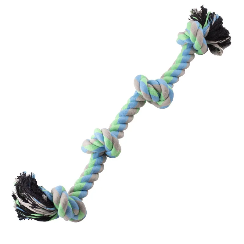 Vibrant Life Playful Buddy Large 4 Knot Rope Chew Toy