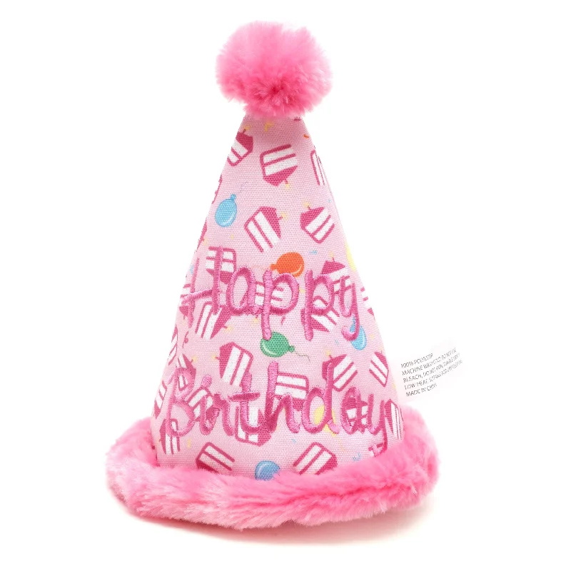 Worthy Dog Birthday Hat Toy