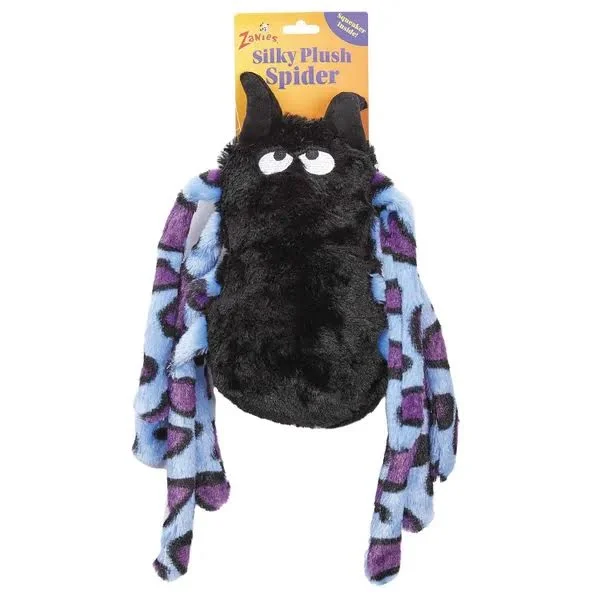 Zanies Silky Plush Spiders