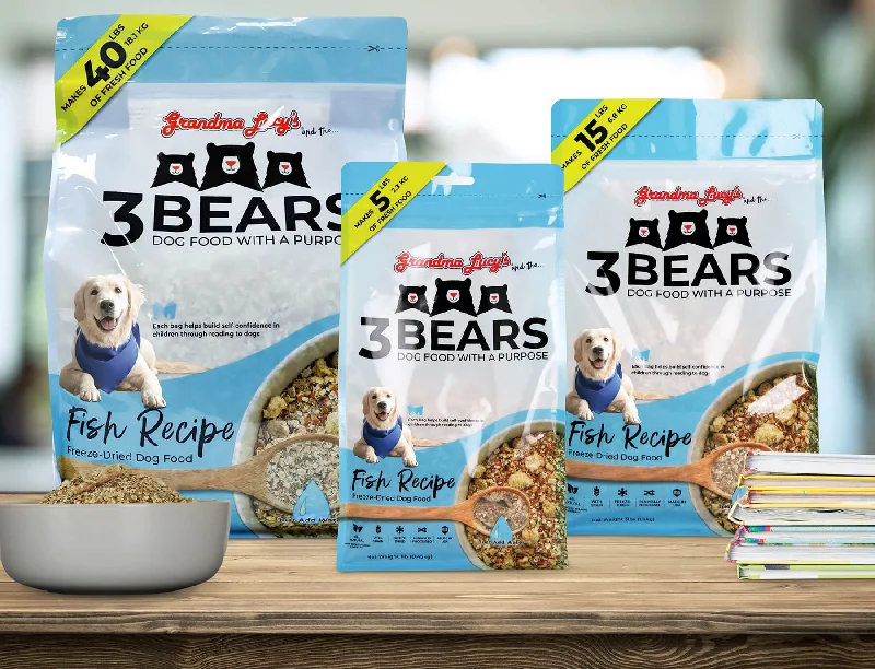 Best dog food for large breeds with joint support and balanced nutrients-3 Bears Fish