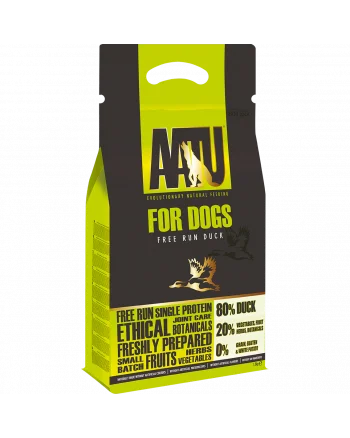 Premium dog food with freeze-dried raw pieces for added nutrients-Free Run Duck Dry Dog Food