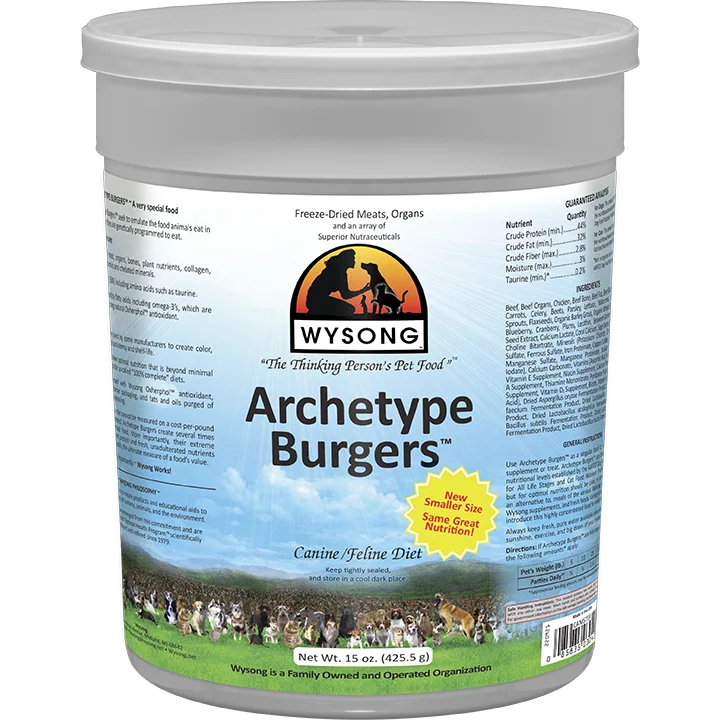 Best dog food for large breed puppies with balanced calcium and protein levels-Archetype Burgers™