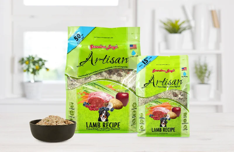 Best dog food with no by-products for a healthier, more nutritious meal-Artisan Lamb