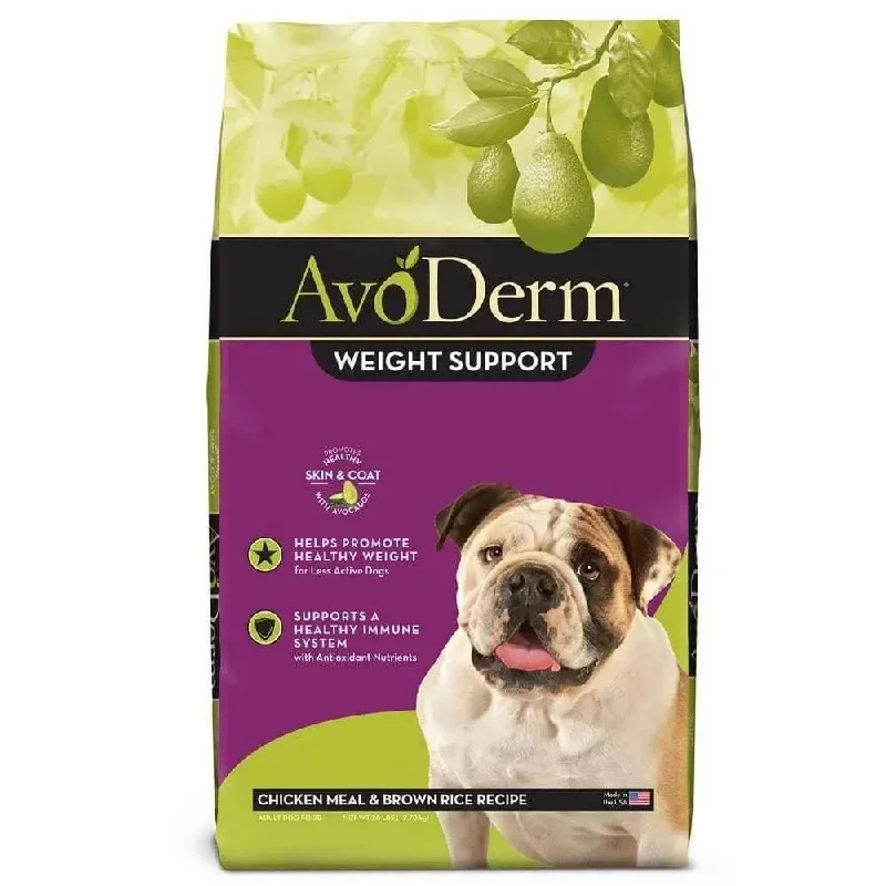 Best dog food for joint health with added glucosamine and chondroitin-AvoDerm Natural Brown Rice & Chicken Meal Weight Control Dry Dog Food