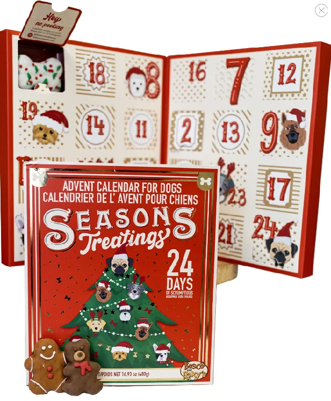 Wet dog food with real chicken and vegetables for a tasty treat-Bosco & Roxy's Advent Calendar