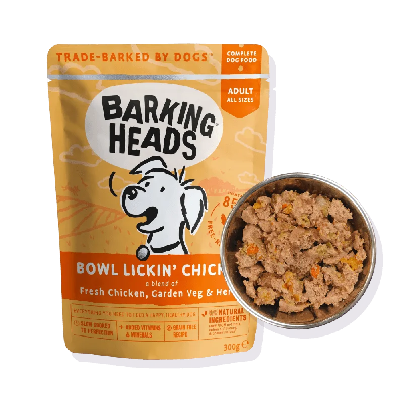 Dog food with added kelp for improved thyroid function and overall health-Bowl Lickin' Chicken Wet Dog Food