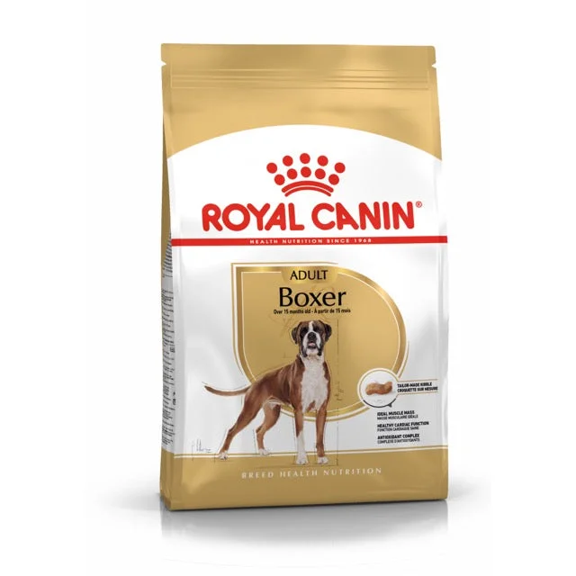 Dog food with added kelp for improved thyroid function and overall health-Royal Canin Boxer Adult