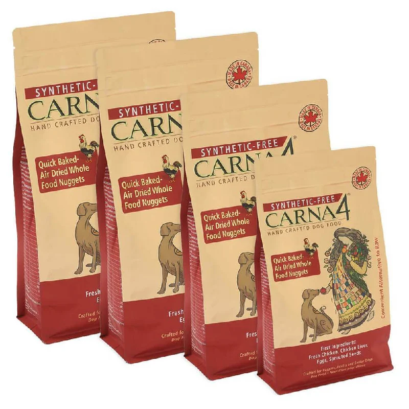 Best dog food for large breed puppies with balanced calcium and protein levels-Carna4 Chicken Dog Food