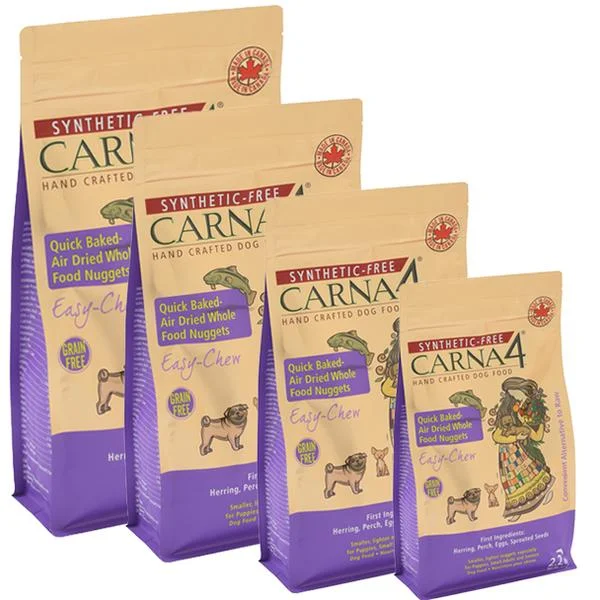 High-quality dog food with real beef for muscle and energy support-Carna4 Fish Dog Food