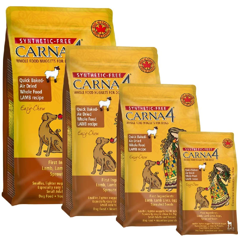 High-quality dog food with chicken as the main protein source-Carna4 Lamb Dog Food