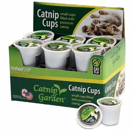 Wet dog food with real chicken and vegetables for a tasty treat-Catnip K-Cups (singles)