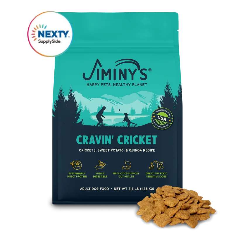 Best dog food with a high-fat content for active dogs and energy-Cravin' Cricket