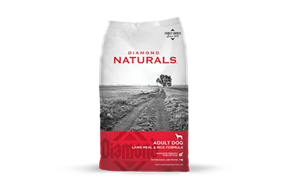 High-protein dog food with bison for a unique and healthy protein choice-Diamond Naturals Adult Dog Lamb and Rice 40#