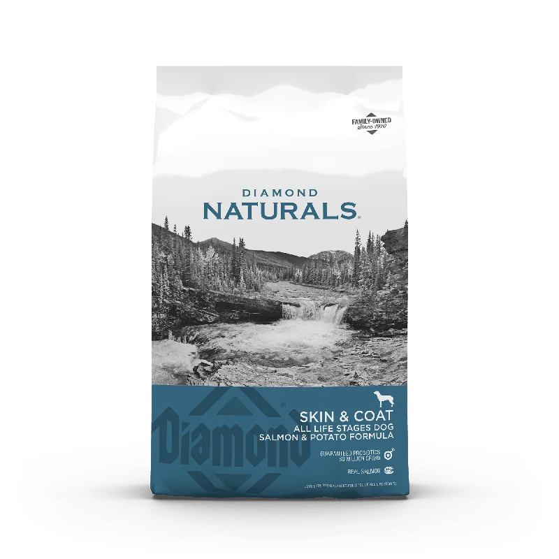 Grain-free dog food with duck for a high-protein, allergy-friendly meal-Diamond Naturals Skin and Coat 30#