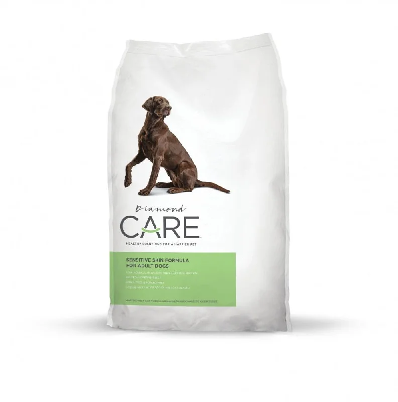 Grain-free dog food with salmon and sweet potato for sensitive dogs-Diamond Care Adult Sensitive Skin Formula Dry Dog Food