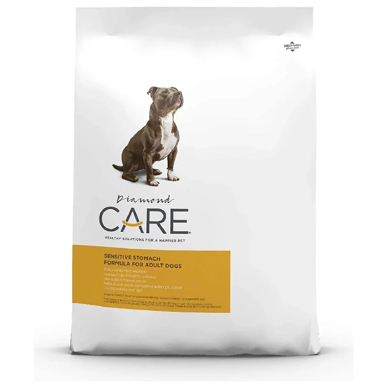 Best dog food for senior dogs with joint support and vitamins-Diamond Care Sensitive Stomach Dry Adult Dog Food