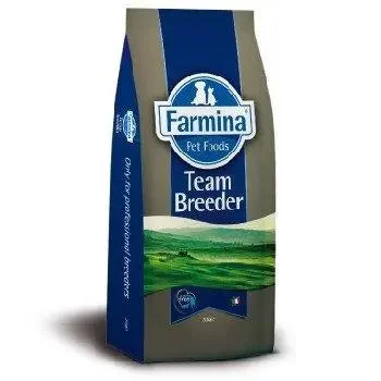 High-protein dog food with rabbit for a novel protein source for dogs-Farmina Team Breeder Top Adult Dry Dog Food - 20 kg