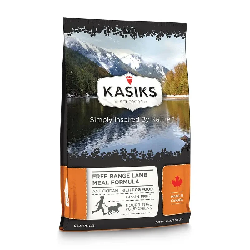 Best dog food with beef as the main protein source for muscle health-FirstMate? Kasiks Free Range Grain Free Lamb Meal Formula Dog Food