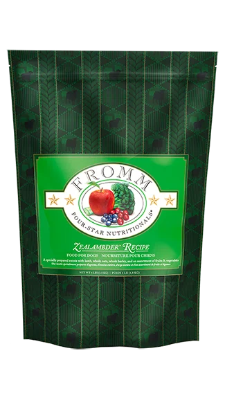 Organic dog food with USDA-certified ingredients for a healthy diet-Fromm Four Star Nutritionals: Zealambder Recipe