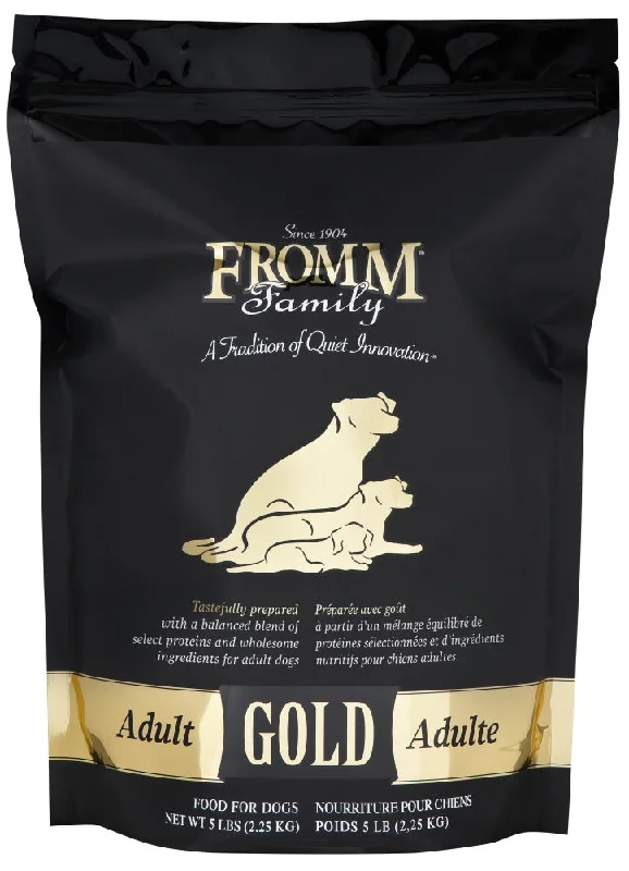 Grain-free dog food with quinoa and lentils for a nutritious, digestible meal-Fromm Gold Adult Dry Dog Food