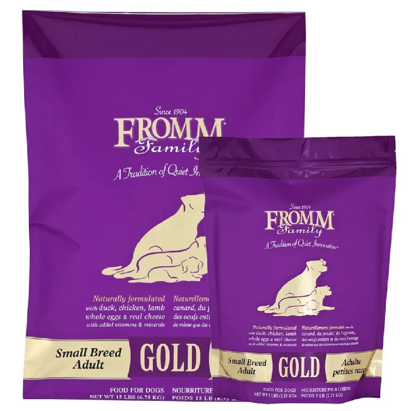 Best dog food for joint health with added glucosamine and chondroitin-Fromm Gold Adult Small Breed