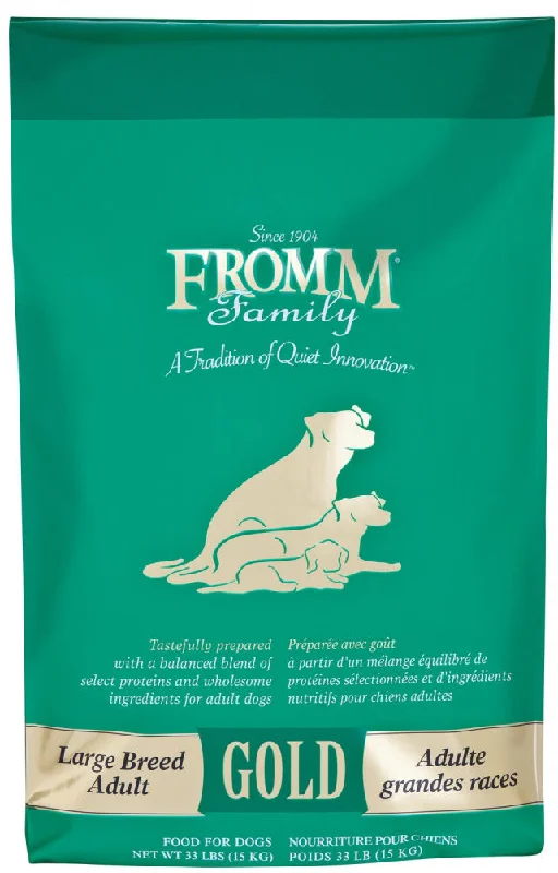 Best dog food with a high-fat content for active dogs and energy-Fromm Gold Large Breed Adult Formula Dry Dog Food