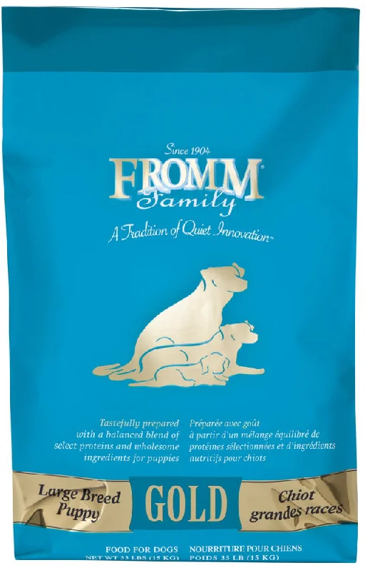 Best dog food with probiotics for a balanced gut microbiome and immune system-Fromm Gold Large Breed Puppy Dry Dog Food