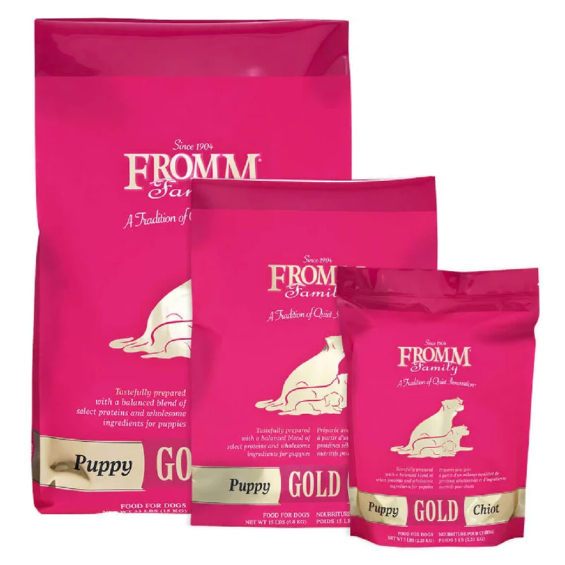 High-protein dog food with wild-caught fish for a clean protein source-Fromm Gold Puppy