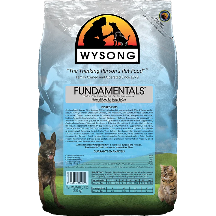 High-protein dog food with bison for a unique and healthy protein choice-Fundamentals™