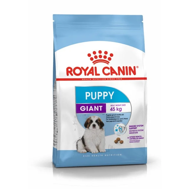 Wet dog food with beef and potatoes for a hearty, filling meal-Royal Canin Giant Puppy