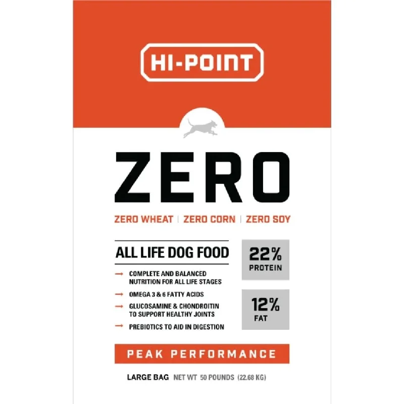 Limited ingredient dog food with venison for allergy-prone dogs-Shawnee Mills Hi Point Zero Maintenance Dog Food 50lb