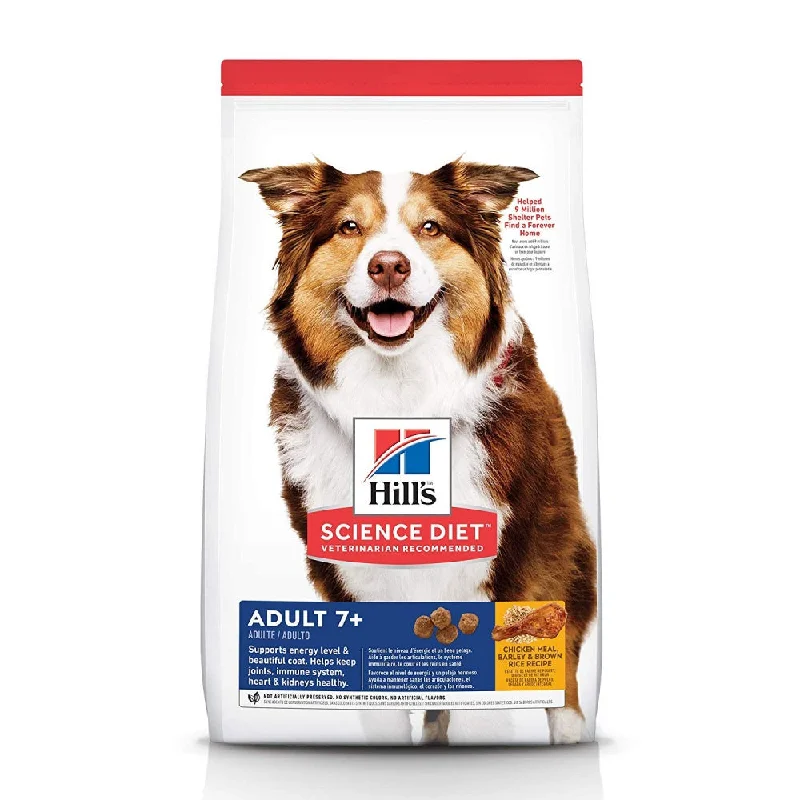 Best dog food for dogs with stomach sensitivity with limited ingredients-Hill's Science Diet Adult 7+ Chicken, Rice, and Barley Recipe Dry Dog Food