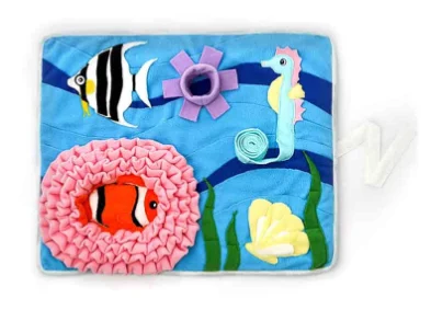 Best dog food for picky eaters with irresistible flavors and textures-Injoya Under the Sea Snuffle Mat