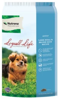 Dog food with probiotics for a healthy gut microbiome and digestion-Nutrena Loyall Life Lamb & Rice Adult Dog Food 40LB