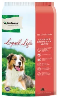 Best dog food with omega-3 and omega-6 for healthy skin and coat-Nutrena Loyall Life All Life Stages Chicken & Rice 40LB