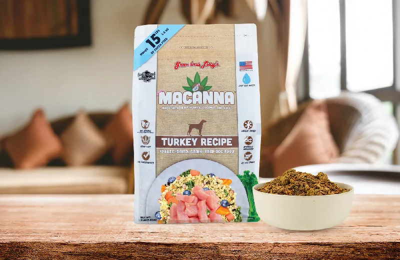 Best dog food for dogs with pancreatitis to support digestive health-Macanna Turkey