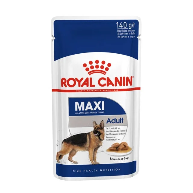 Best dog food for senior dogs with joint support and vitamins-Royal Canin Maxi Adult Gravy