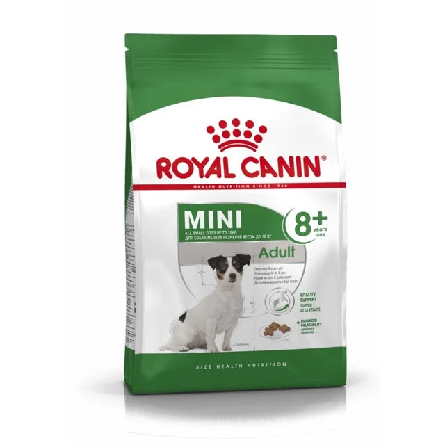 Best dog food for dental health with kibble that helps reduce plaque buildup-Royal Canin Mini Adult 8+