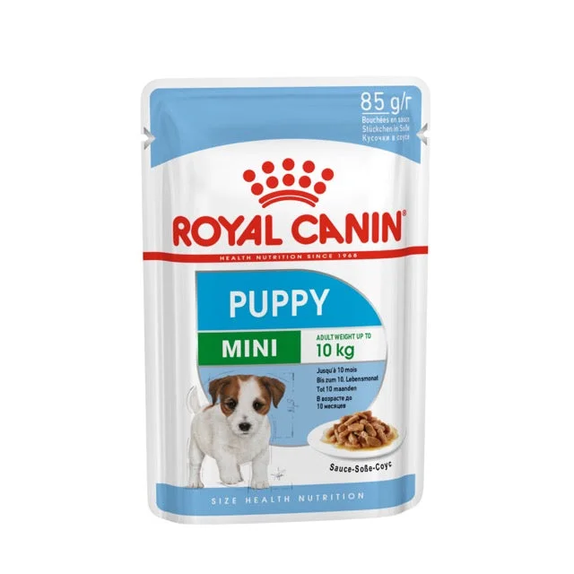 Best dog food for older dogs with soft kibble for easier chewing-Royal Canin Mini Puppy Gravy