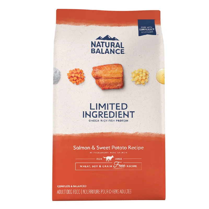 Best dog food with beef as the main protein source for muscle health-Natural Balance L.I.D. Limited Ingredient Diets Sweet Potato & Fish Adult Dry Dog Food